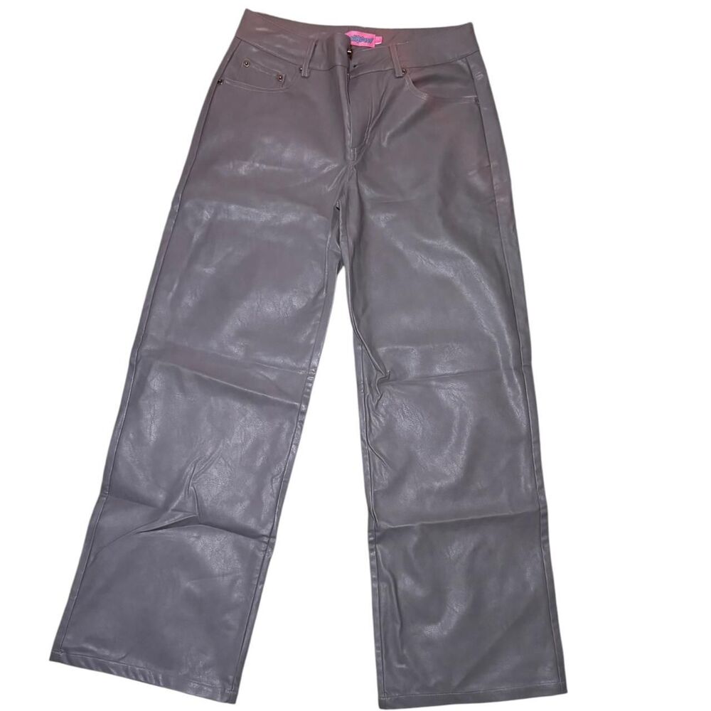 Edikted Women's Grey and Silver Trousers